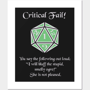 Critical Failure: Bluff Posters and Art